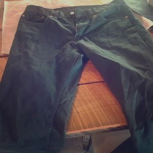 Levi's 511 dark khaki/olive pants